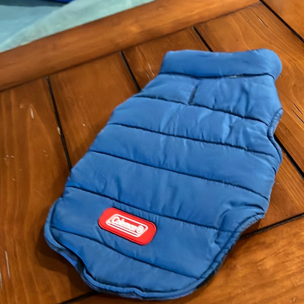 Coleman Quilted Blue Pet Vest
